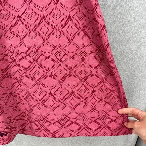 Outdoor Research Trance Athletic Dress Size 8 Pink Geometric Tank Stretch Casual - Picture 3 of 14